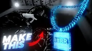 3D CHAIN with TEXT in After effects!