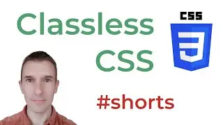 Develop faster with classless CSS 