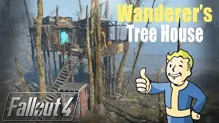 fallout 4 Settlement build: The Lone Wanderer's Tree House.