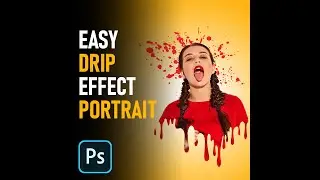 Photoshop Tutorial | Drip Effect in Photoshop