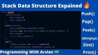 Stack Data Structure Explained in 30 Minutes | Data Structures and Algorithms