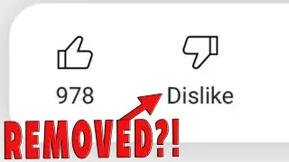 YouTube Is Removing the Dislike Button... (Explained)