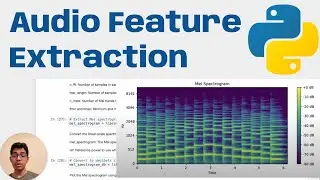 Mel Spectrograms with Python and Librosa | Audio Feature Extraction