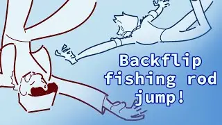 Backflip fishing rod jump! ▫️ Grian and Solidarity, Limited Life Animation