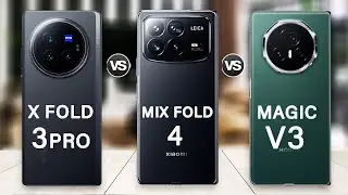 Xiaomi Mix Fold 4 Vs Honor Magic V3 Vs vivo X Fold3 Pro | Mix Fold 4 Specs Review