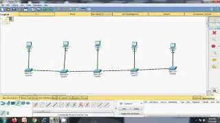 Cisco Packet Tracer: Bus Topology Creation