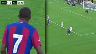 Dembele destroyed Real Madrid | Real Madrid vs Barcelona 3-0