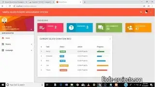 Simple Blood Donor Management System using PHP with Source Code (Source Code & Projects)