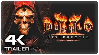 DIABLO II꞉ Resurrected (ДИАБЛО 2) Русский трейлер (НОВЫЙ, 2021) 4K, Game HD