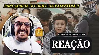 PESADÍSSIMO!!!! CYPHER PALESTINA STREET RAP [REAÇÃO]