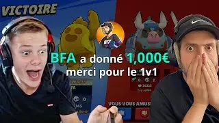 je DONNE de L'ARGENT à des YOUTUBEURS en LIVE s'ils ME BATTENT en 1V1 sur Brawl Stars