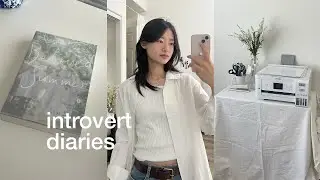 introvert diaries 🛋️ realistic days of a graphic design student, slow mornings, dealing with stress