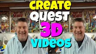 Create Your Own 3D Videos (Quest, QGO, Shotcut, Handbrake)