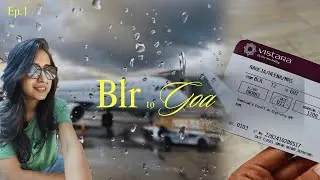 Ep. 1 | Bangalore to Goa | Solo Trip | Goa in Monsoons