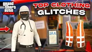 GTA 5 TOP CLOTHING GLITCHES AFTER PATCH 1.67! (IAA Badge, Logo Transfer & More)