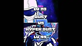 Dust Sans|Dusttale| #vs HYPER DUST |Dustverse| #edit #undertale #foryou #fypシ #dustsans #short