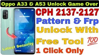 Oppo A33-A53 2020 (CPH 2137-2127) Unlock With Oppo Qualcomm Free Tool by @RamuMobileSolution