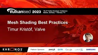 Vulkanised 2023: Mesh shading best practices