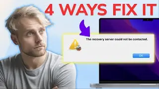 4 Ways to Fix The Recovery Server Could Not Be Contacted on Macbook (Reinstall macOS Not Working)