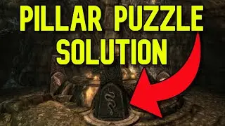 How to Solve the Pillar Puzzle in Folgunthur | Skyrim Puzzle Solution Guide