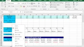 Move the SALES worksheet of the a.xlsx file so that it is displayed first in the b.xlsx file...