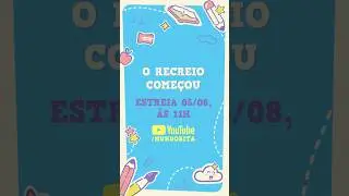 Tá chegando clipe novo! Aqui vai um trechinho de "O recreio começou"! 🧡👀