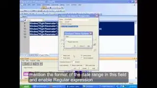 How to Test using Regular Expression in UFT (Unified functional testing) Example (Text checkpoint)