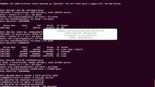 Расширение дискового массива RAID5 с таблицей разделов GPT