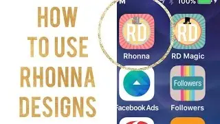 How to use Rhonna Designs