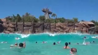 Disney World Typhoon Lagoon Wave Pool Wash Out