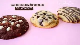 Esta SI es la RECETA de las COOKIES más VIRALES | Crumbl Cookies @ladulceeva