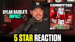 REACTING TO DYLAN RAIOLA COMMITTING TO NEBRASKA