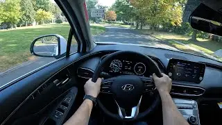 2022 Hyundai Santa Fe Plug-in Hybrid POV Test Drive - Worth the Price?