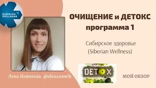 Программа очищение и детокс 1 этап Сибирское здоровье