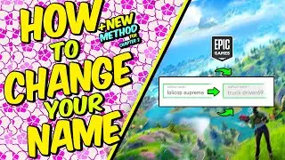 How to Change your Fortnite Name - Fortnite Chapter 2