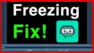 STREAMLABS OBS FREEZING FIX New!