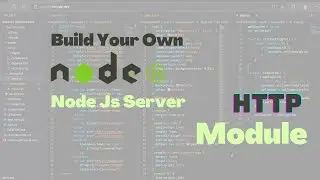 Create Your First Node.js Web Server using the HTTP module