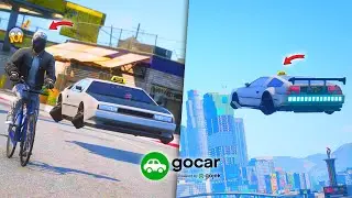 KEI JADI TAXI PAKE MOBIL TERBANG WARGA PADA KAGET ! GTA 5 ROLEPLAY !!!