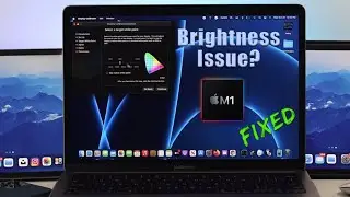 Fixed- Brightness Issues on MacOS Monterey!