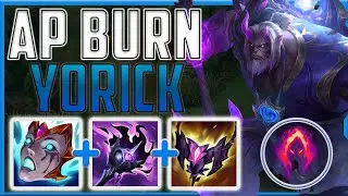 Who knew AP burn Yorick had INSANE damage?! - AP Burn Yorick| Season 14 LoL