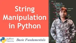 How to use String Manipulation in Python