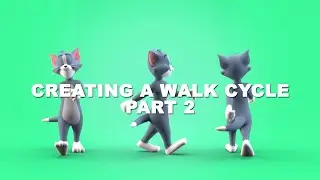 Creating A Walk Cycle In Maya - Part 2