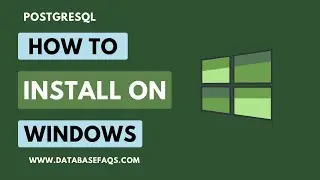 How to install PostgreSQL on Windows 11 | how to install postgresql and pgadmin4 on windows 11