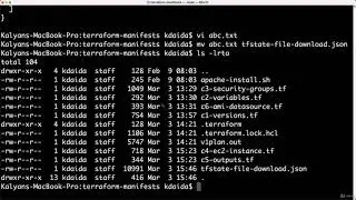 75  Learn about terraform state command   pull, push and force unlock