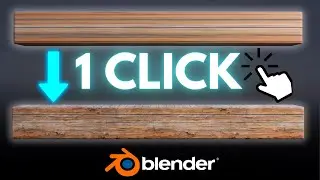 Fix Texture Stretching in Blender with 1 Click!