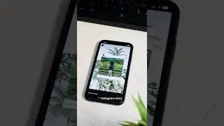 cara repost instagram story pakai background