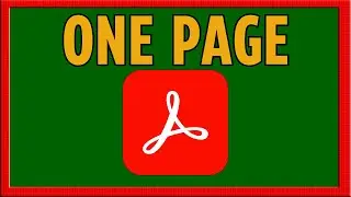 How To Save One Page of a PDF Adobe Acrobat (2024)