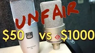$50 mic vs $1000 mic: an UNFAIR comparison!