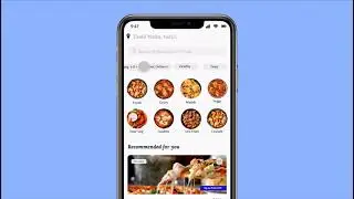 Food Delivery App UI Design - Flutter App | Concept | Flutter Tutorials