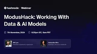 ModusHack: Working With Data & AI Models